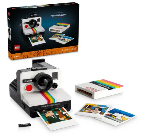 LEGO Ideas Polaroid OneStep SX-70 Camera Set 21345 (516 Pieces)