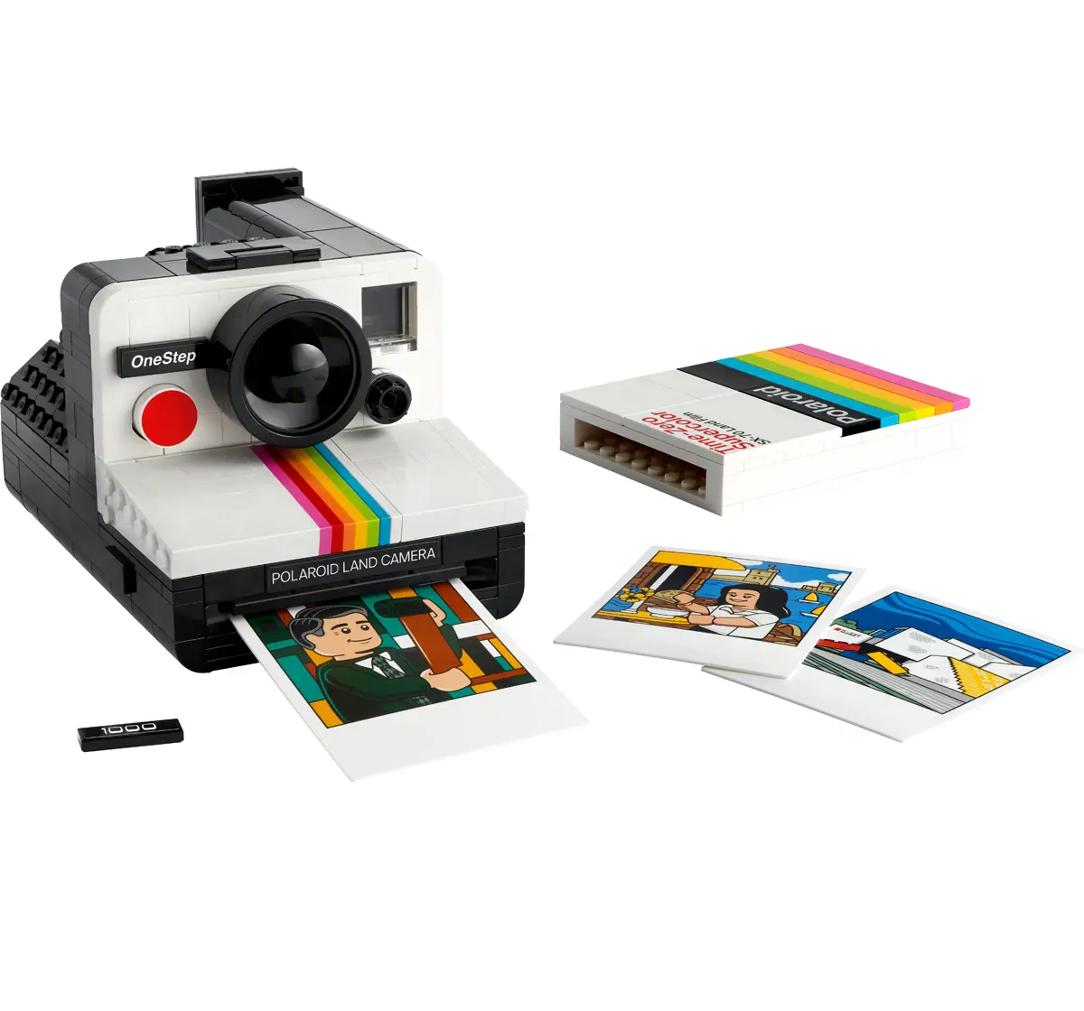 LEGO Ideas Polaroid OneStep SX-70 Camera Set 21345 (516 Pieces)