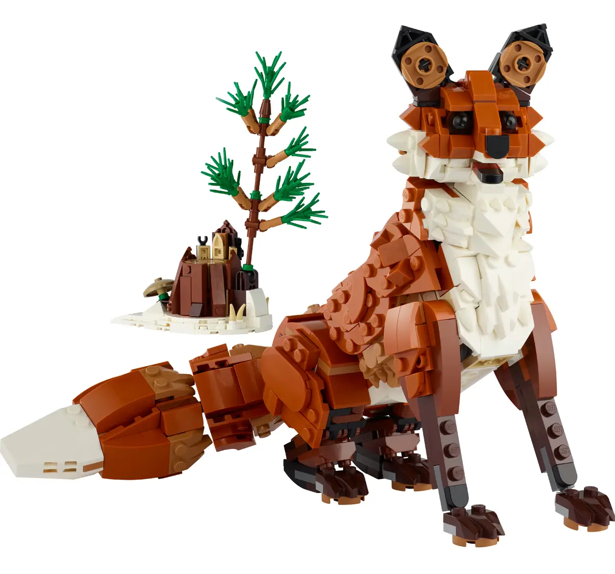 LEGO Creator Forest Animals: Red Fox 3in1 Toy 31154 (667 Pieces)