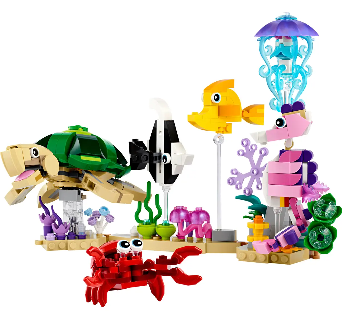 LEGO Creator Sea Animals Toy 3in1 Building Set 31158 (421 Pieces)