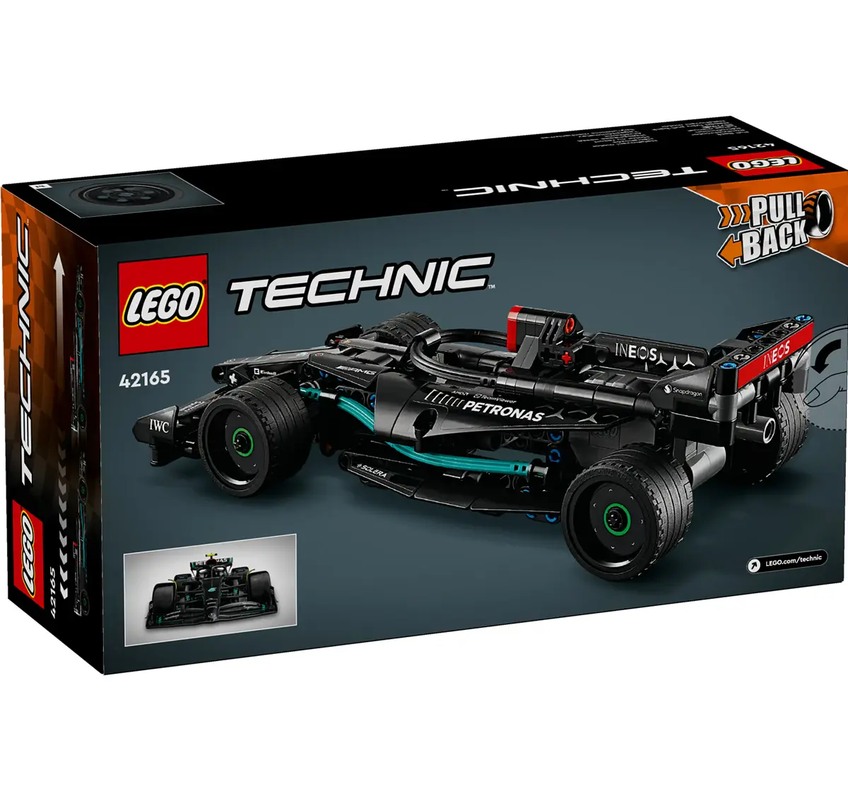 LEGO Technic Mercedes-AMG F1 W14 E Performance Pull-Back 42165 (240 Pieces)