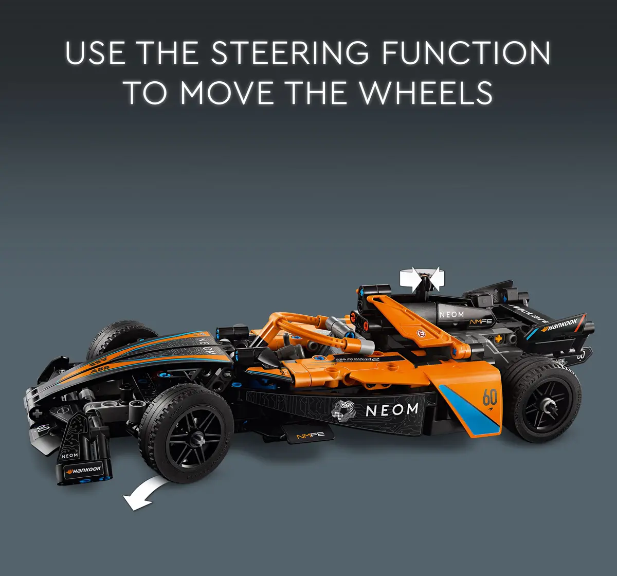 LEGO Technic NEOM McLaren Formula E Race Car 42169 (1212 Pieces)