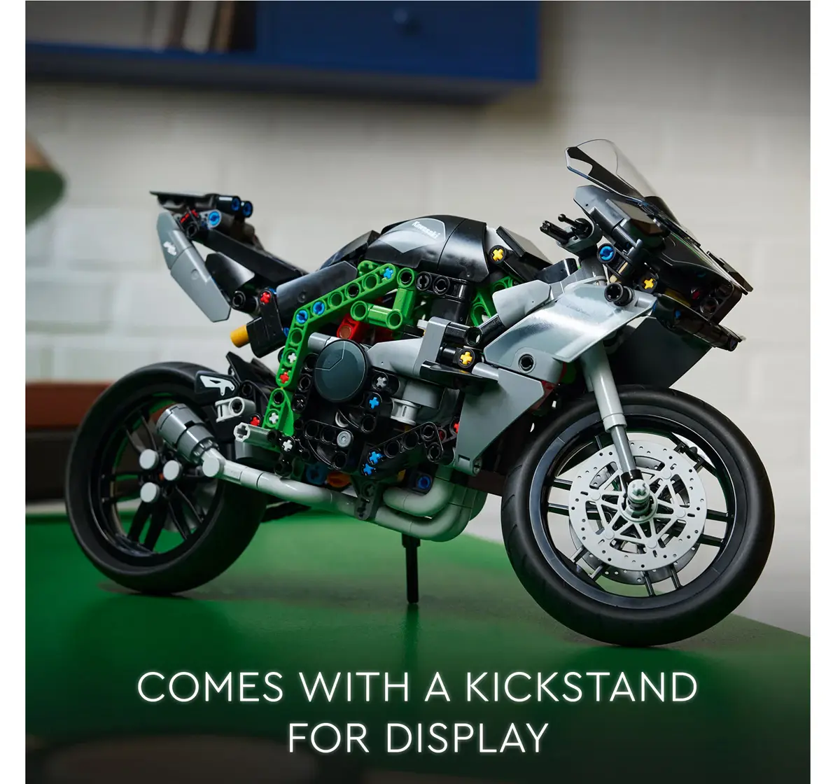 LEGO Technic Kawasaki Ninja H2R Motorcycle Set 42170 (1212 Pieces)