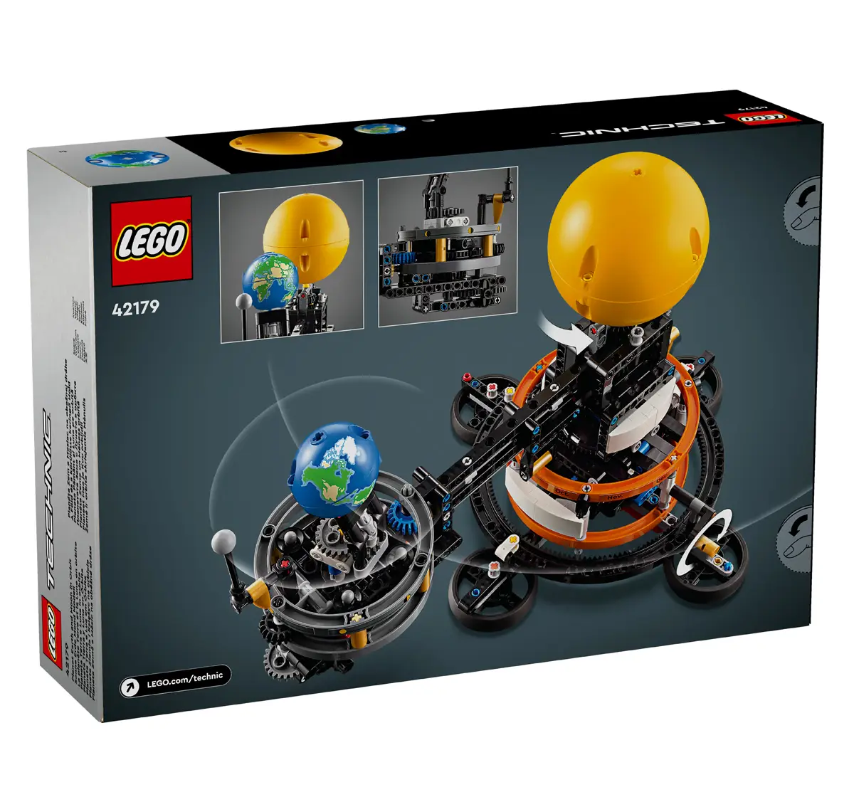 LEGO Technic Planet Earth and Moon in Orbit 42179 (526 Pieces)