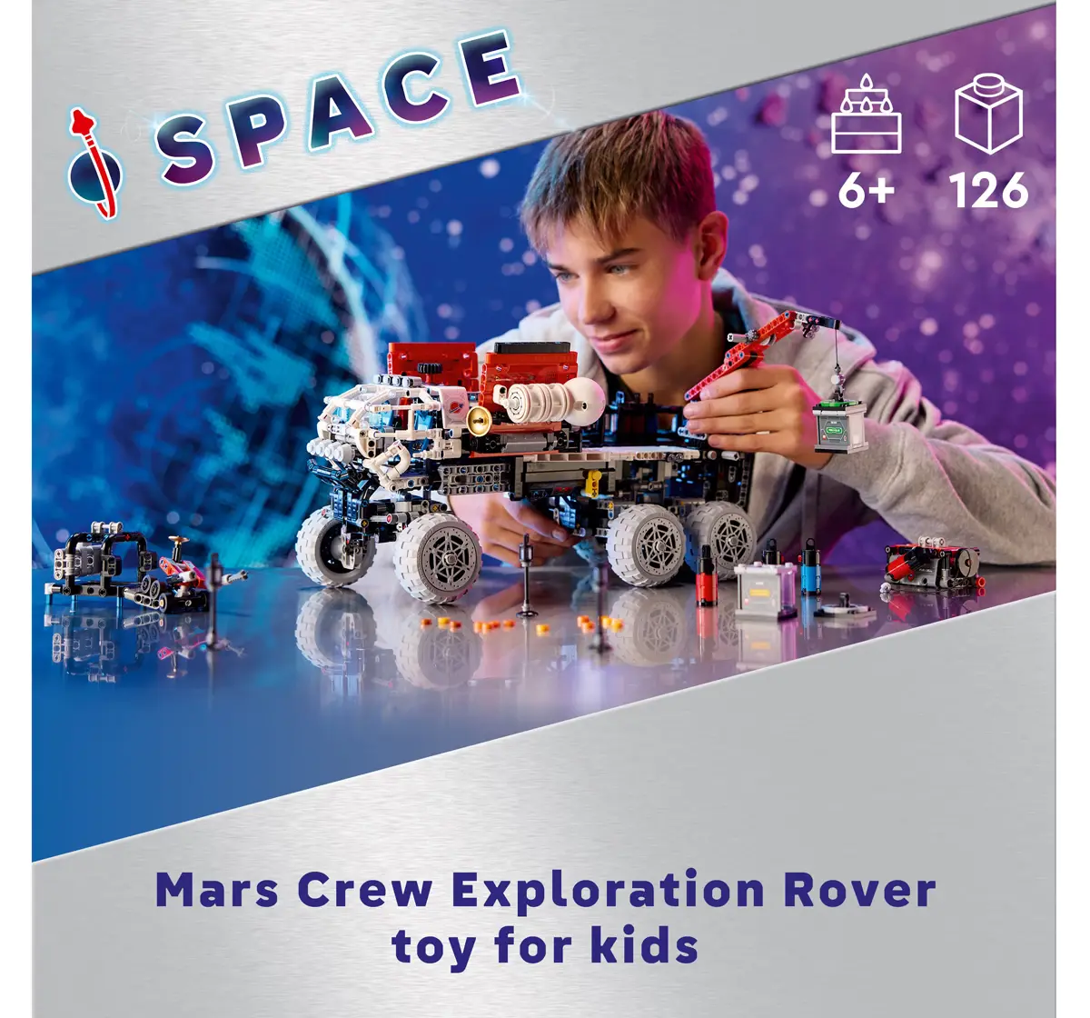 LEGO Technic Mars Crew Exploration Rover Set 42180 (1599 Pieces)