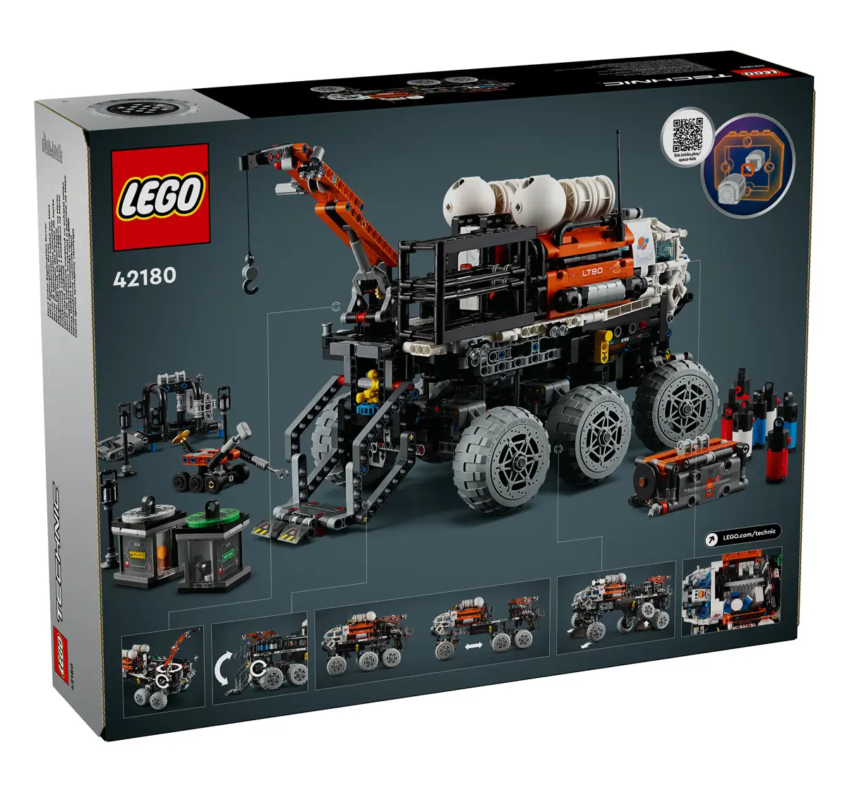 LEGO Technic Mars Crew Exploration Rover Set 42180 (1599 Pieces)