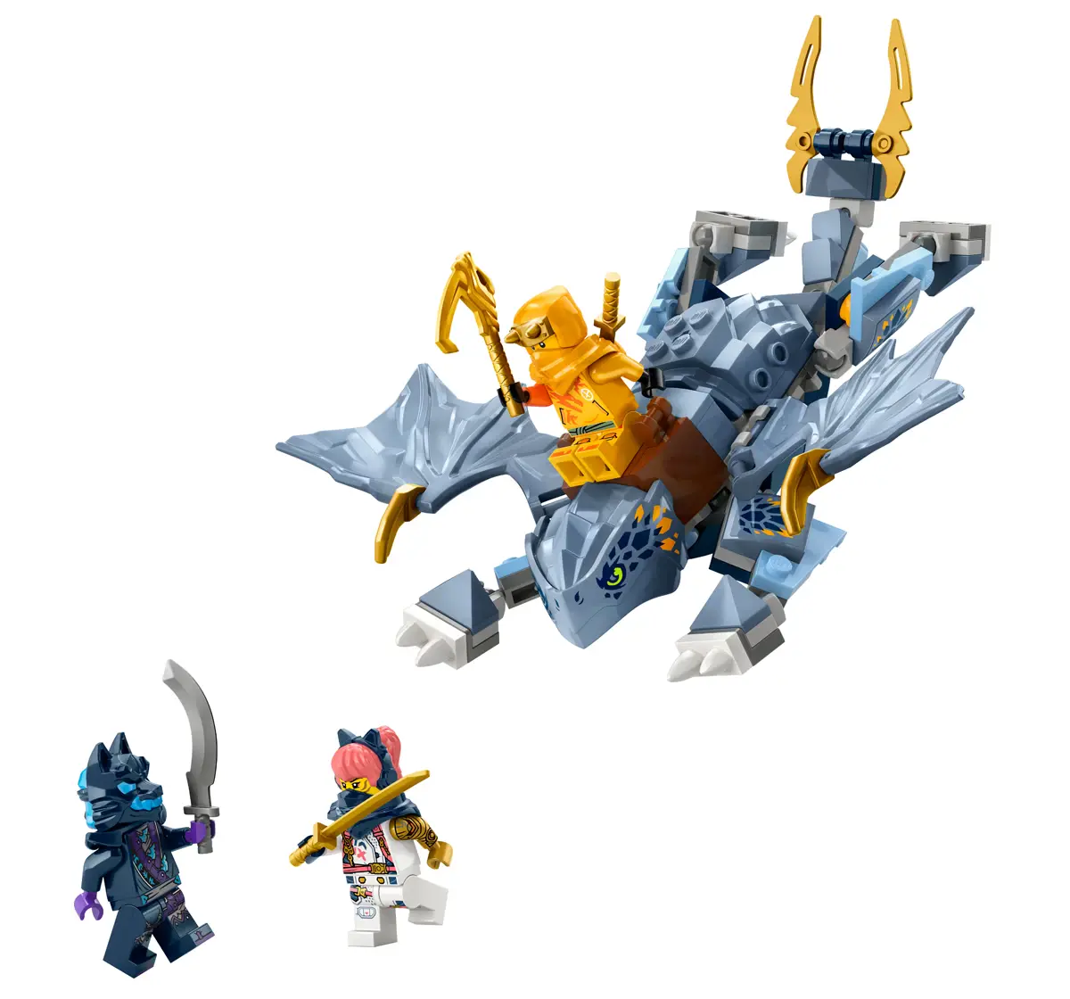 LEGO NINJAGO Young Dragon Riyu Toy Set 71810 (132 Pieces)