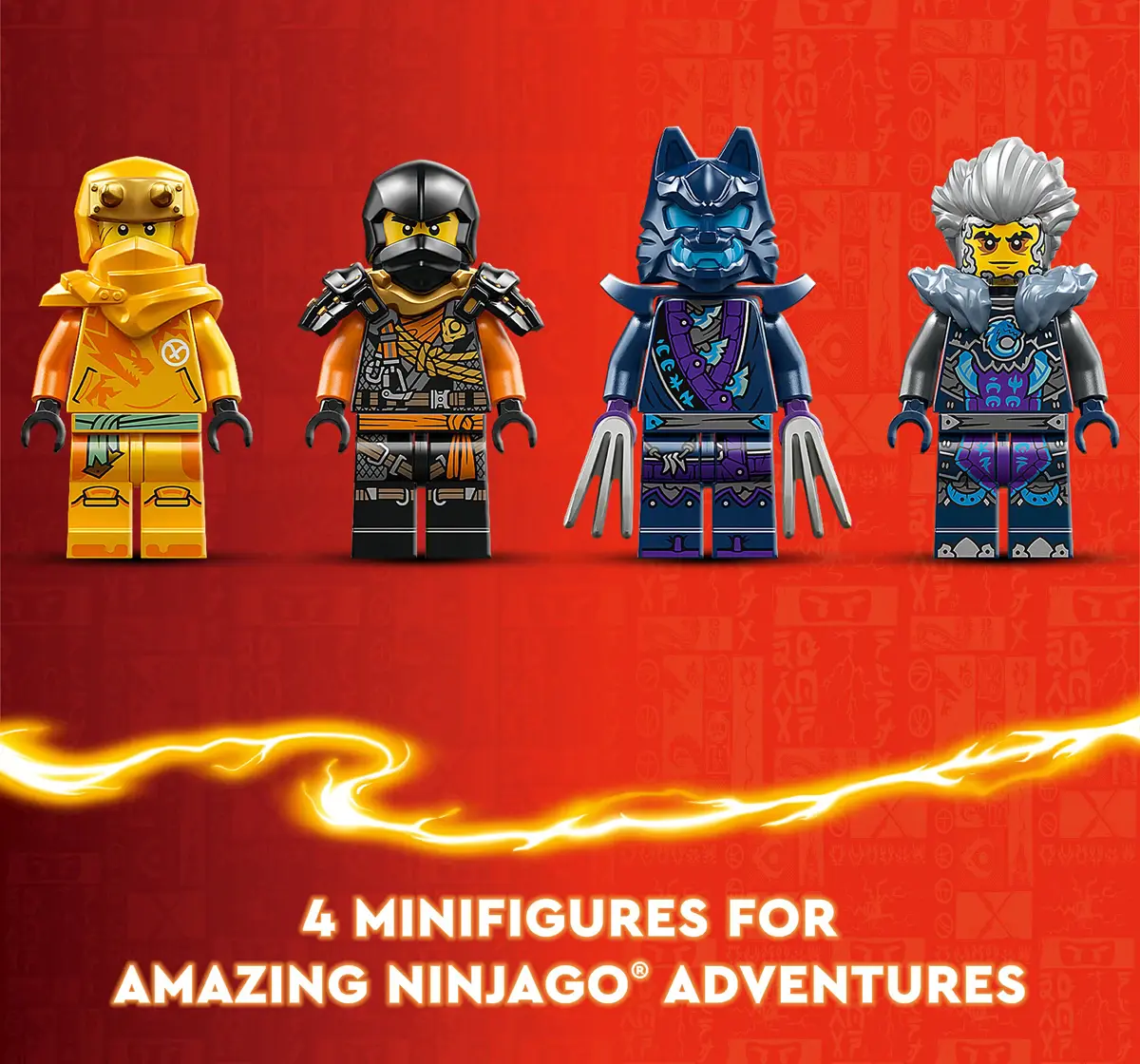 LEGO NINJAGO Arins Ninja Off-Road Buggy Car 71811 (267 Pieces)