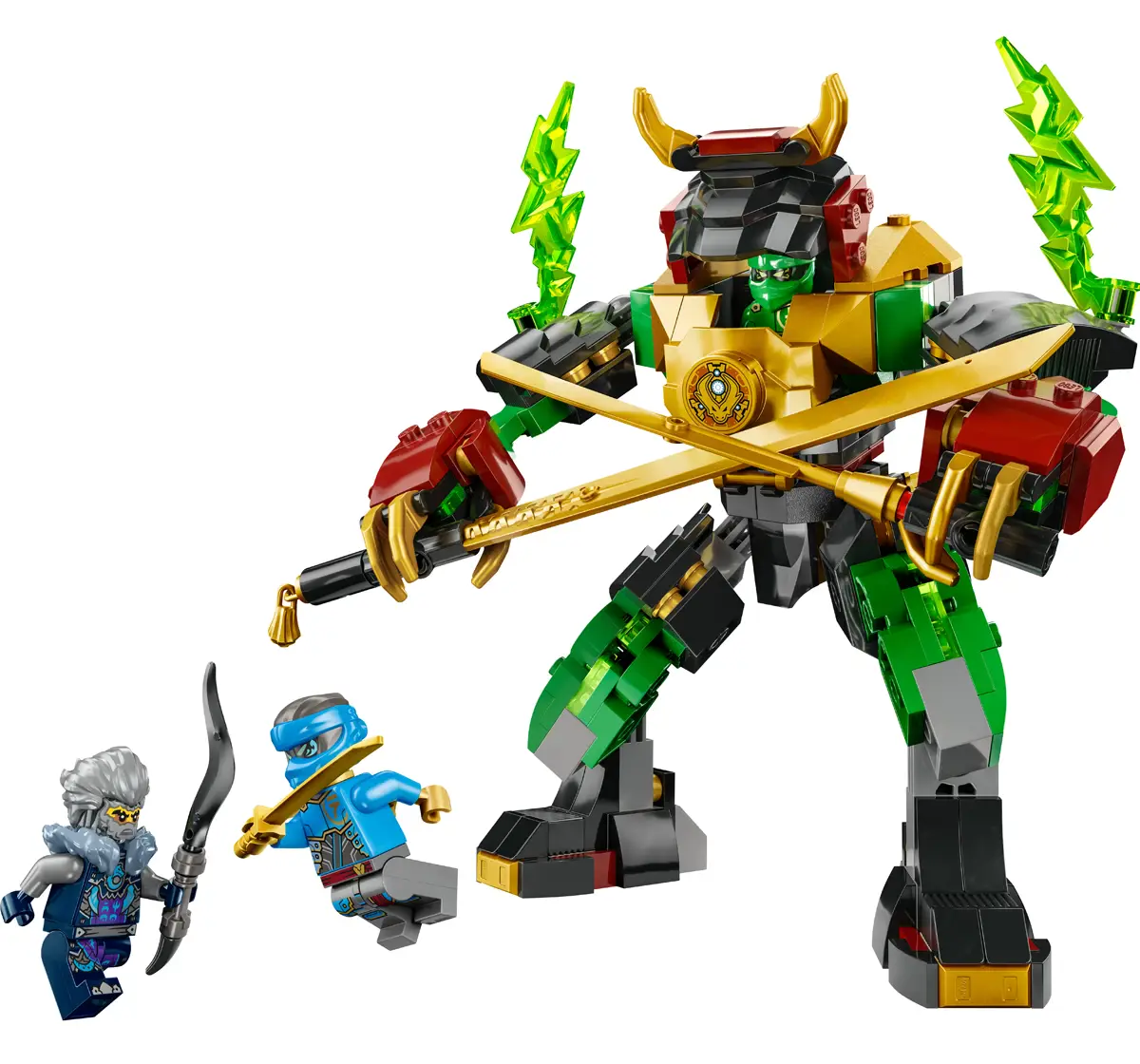 LEGO NINJAGO Lloyds Elemental Power Mech Toy 71817 (253 Pieces)