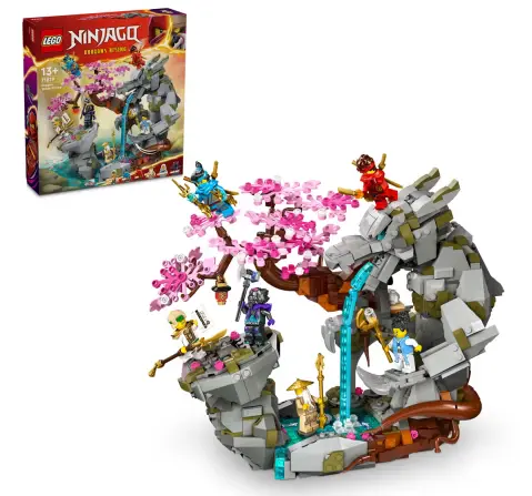 LEGO NINJAGO Dragon Stone Shrine Toy Set 71819 (1212 Pieces)