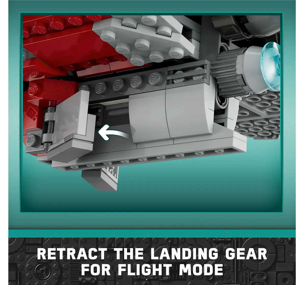 LEGO Star Wars Ahsoka Tanos T-6 Jedi Shuttle 75362 Building Toy Set (601 Pieces)