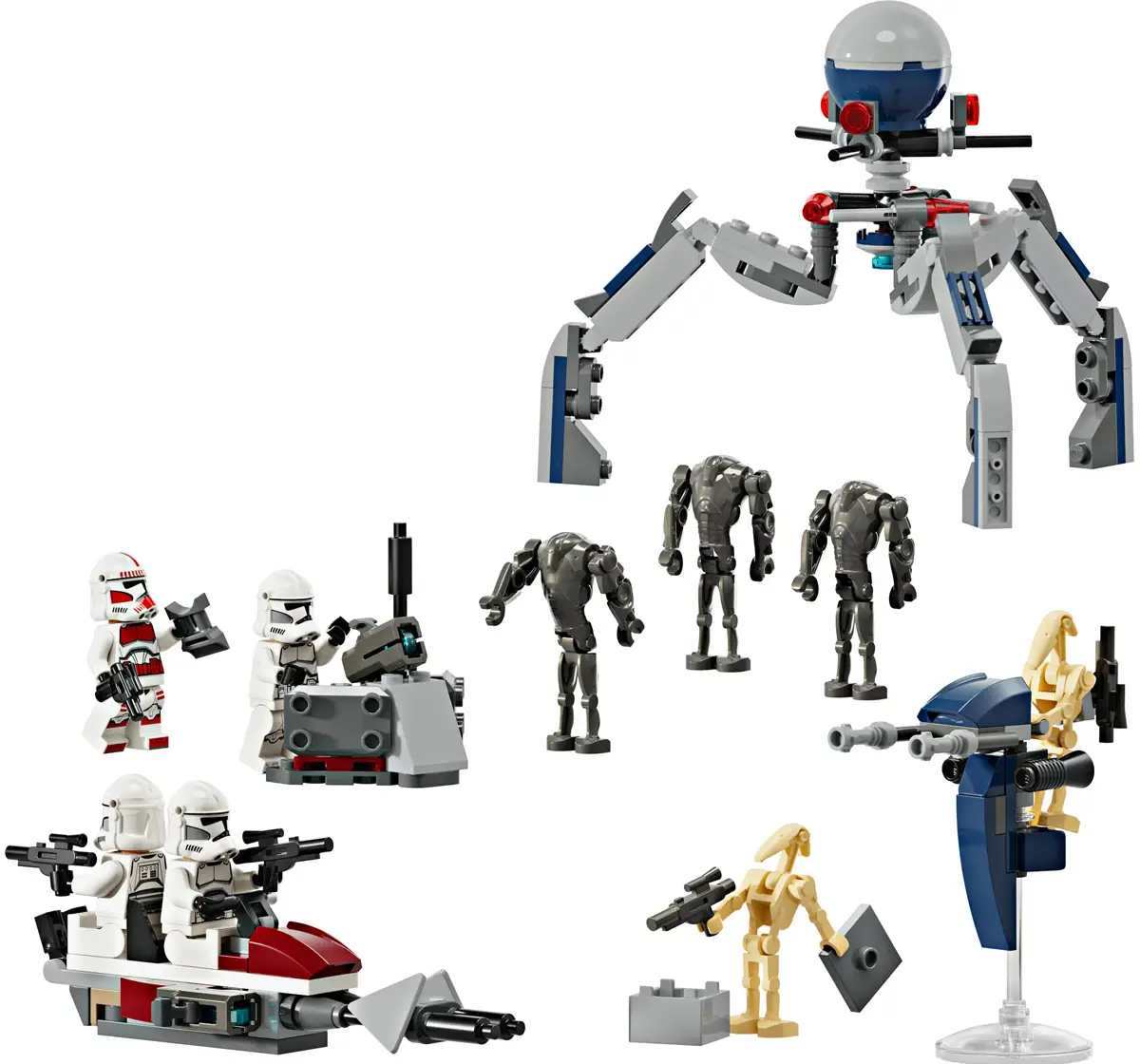 LEGO Star Wars Clone Trooper & Battle Droid Battle Pack 75372 (215 Pieces)