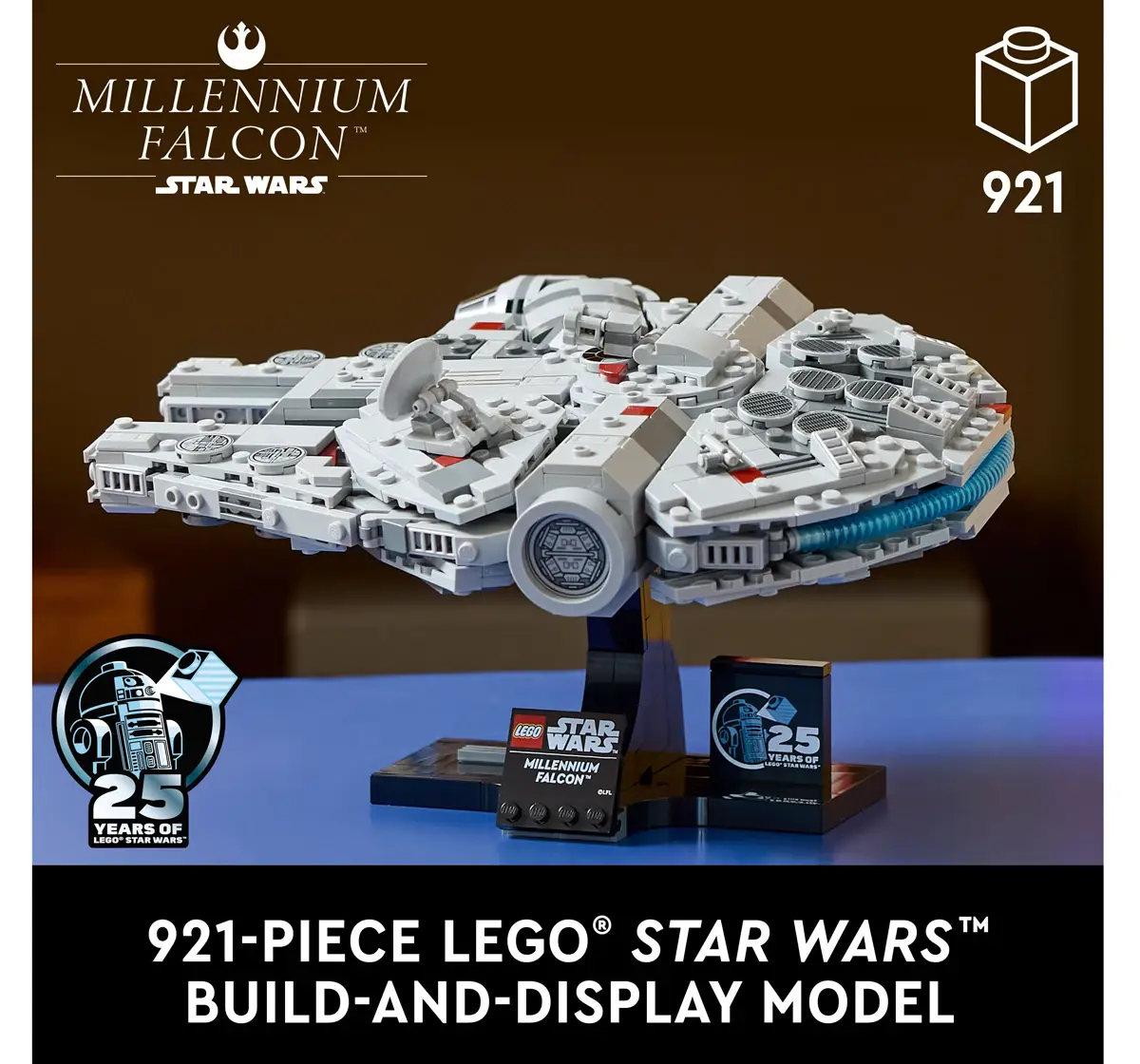 LEGO Star Wars Millennium Falcon Set 75375 (921 Pieces)