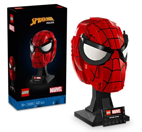 LEGO Marvel Spider-Mans Mask Super Hero Kit 76285 (487 Pieces)