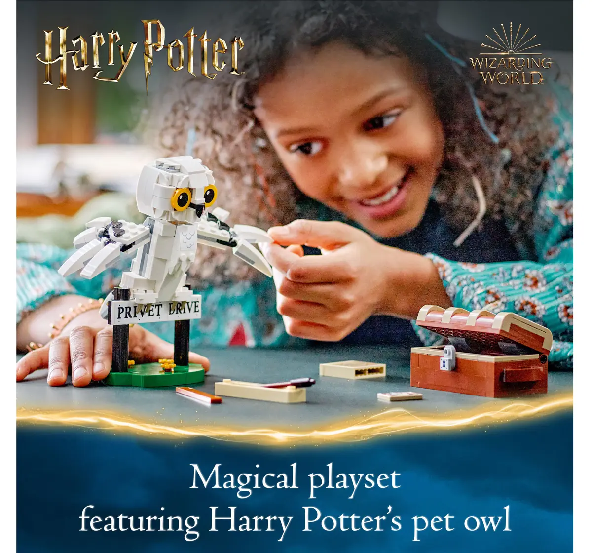 LEGO Harry Potter Hedwig at 4 Privet Drive 76425 (1212 Pieces)