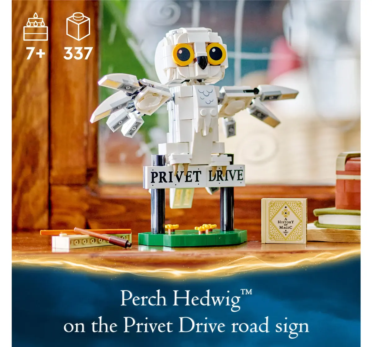 LEGO Harry Potter Hedwig at 4 Privet Drive 76425 (1212 Pieces)