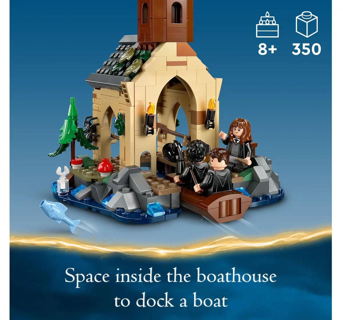 LEGO Harry Potter Hogwarts Castle Boathouse 76426 (1212 Pieces)