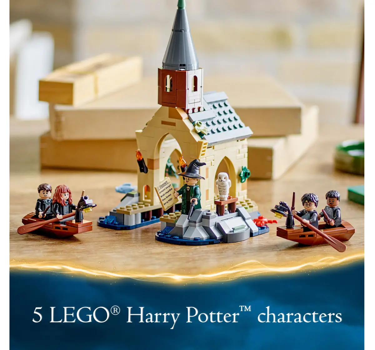 LEGO Harry Potter Hogwarts Castle Boathouse 76426 (1212 Pieces)