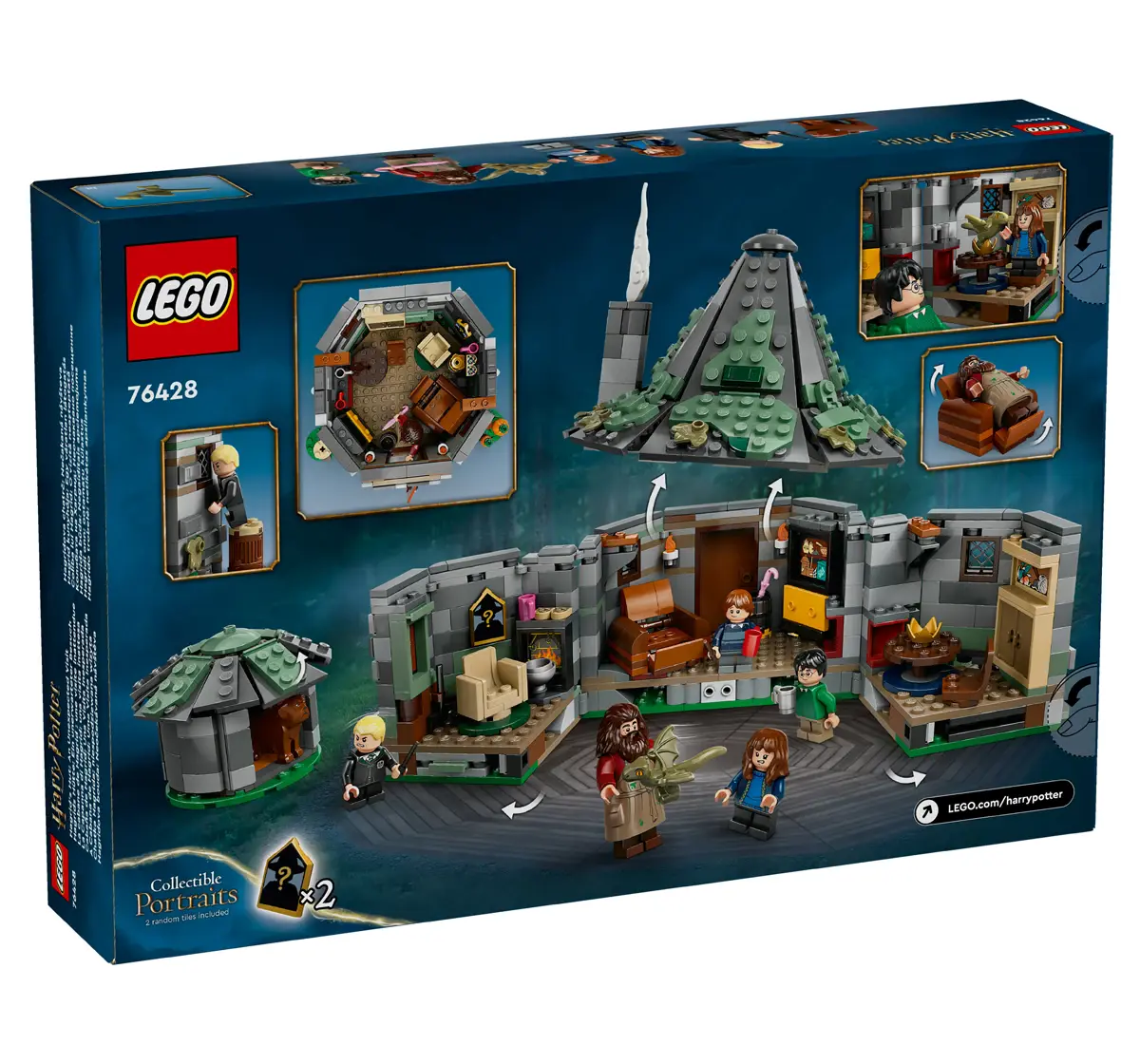 LEGO Harry Potter Hagrids Hut An Unexpected Visit 76428 896 Pieces