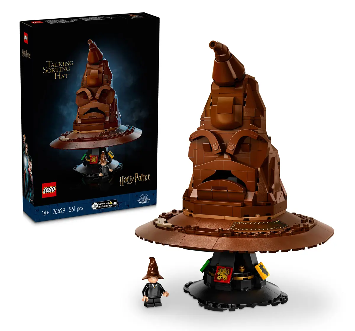 LEGO Harry Potter Talking Sorting Hat Set 76429 (561 Pieces)