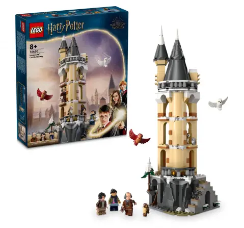 LEGO Harry Potter Hogwarts Castle Owlery Toy 76430 (1212 Pieces)