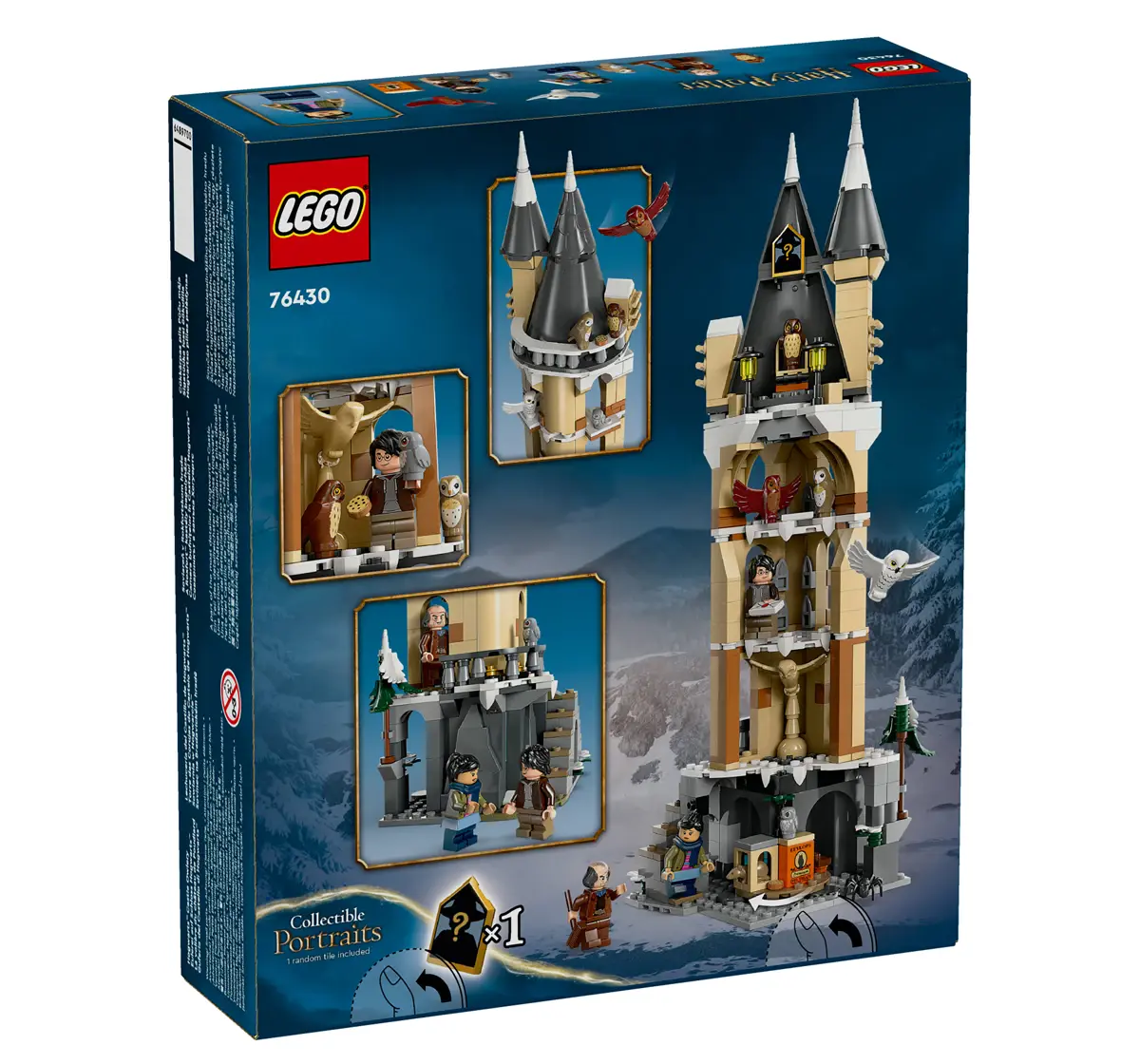 LEGO Harry Potter Hogwarts Castle Owlery Toy 76430 (1212 Pieces)