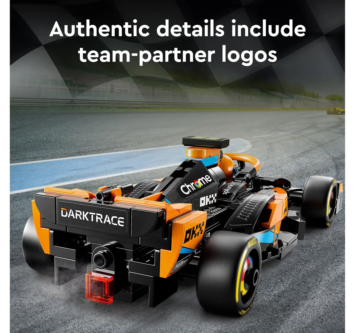 LEGO Speed Champions 2023 McLaren Formula 1 Race Car 76919 (245 Pieces)