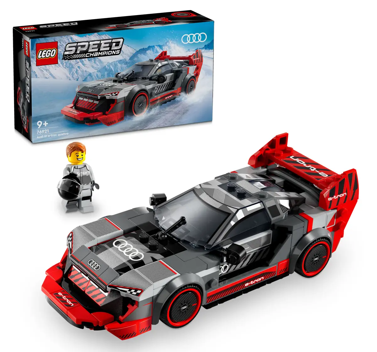 LEGO Speed Champions Audi S1 e-tron quattro Race Car 76921 (274 Pieces)