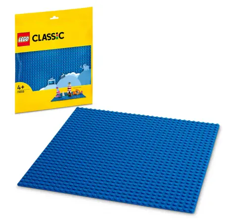 LEGO Classic Blue Baseplate 11025 Building Kit for Kids (1 Piece)