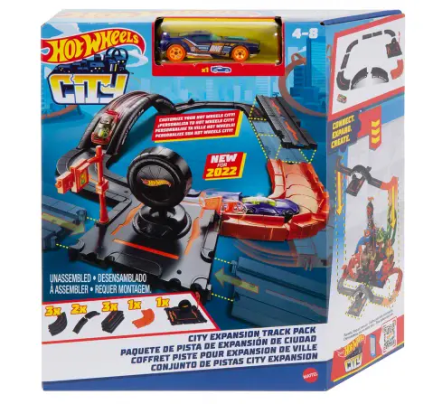 Hot Wheels City Expansion Track Pack,Boys,4Y+,Multicolour