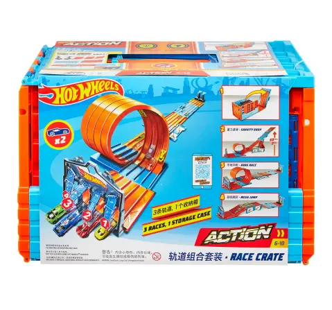 Hot Wheels Race Crate,Boys,8Y+,Multicolour