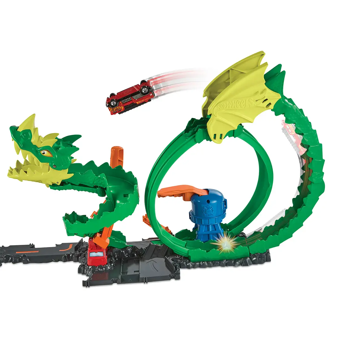 Hot Wheels Dragon Drive Firefight,Boys,5Y+,Multicolour