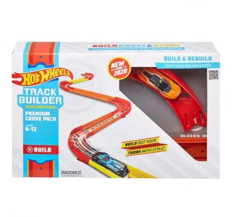 Hot Wheels Trackbuilder Unlimited Builder Assortment,Boys,4Y+,Multicolour