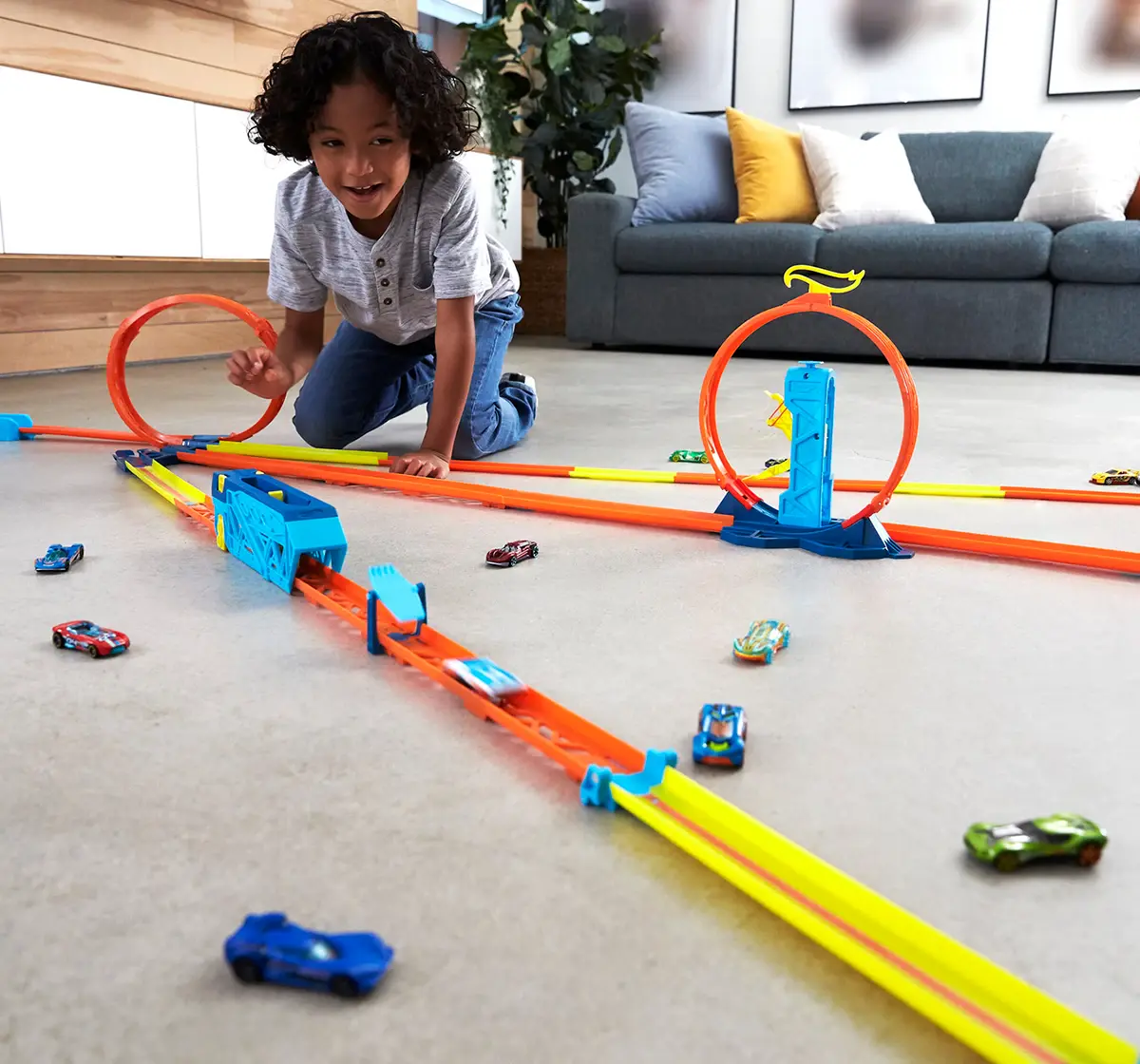 Hot Wheels Trackbuilder Unlimited Builder Assortment,Boys,4Y+,Multicolour