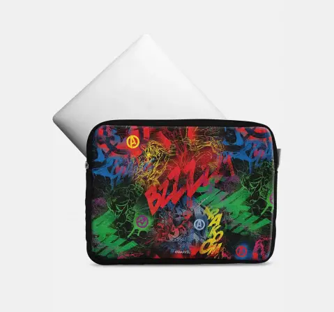 Macmerise Avengers Grafitti Laptop Sleeve 15 Inches, 6Y+
