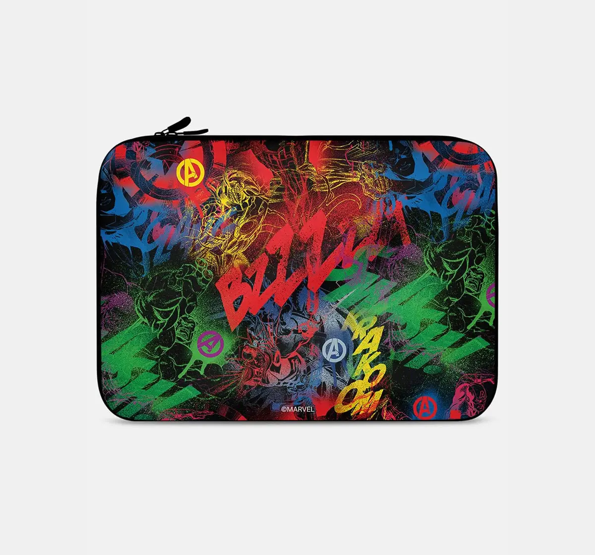 Macmerise Avengers Grafitti Laptop Sleeve 15 Inches, 6Y+