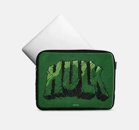 Macmerise Hulk Typo Laptop Sleeve 15 Inches, 6Y+