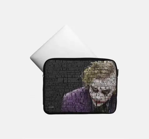 Macmerise Joker Quotes Laptop Sleeve 13 Inches, 6Y+