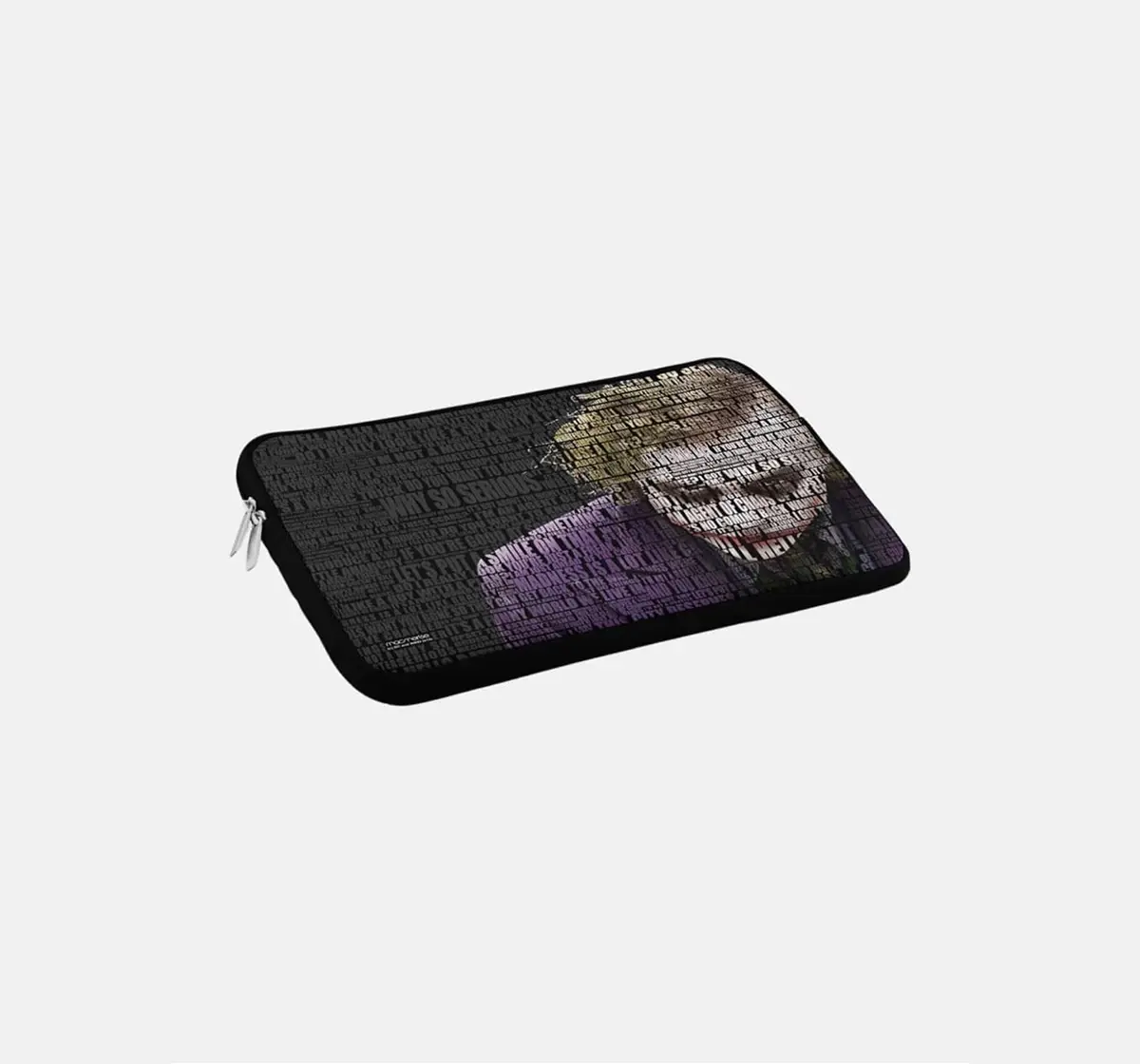 Macmerise Joker Quotes Laptop Sleeve 13 Inches, 6Y+
