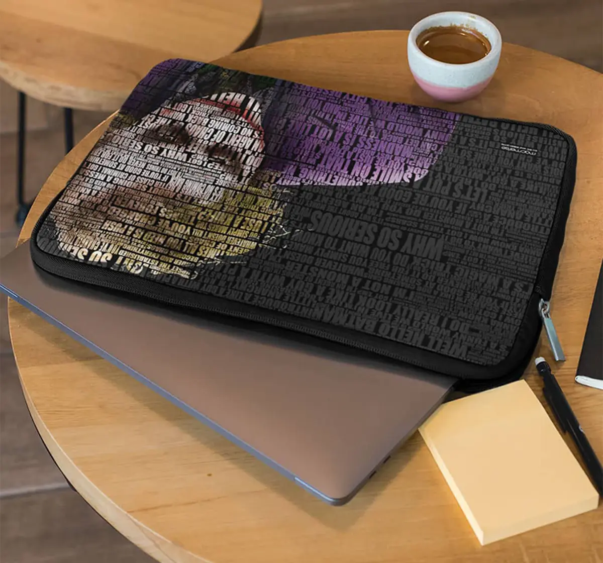Macmerise Joker Quotes Laptop Sleeve 13 Inches, 6Y+