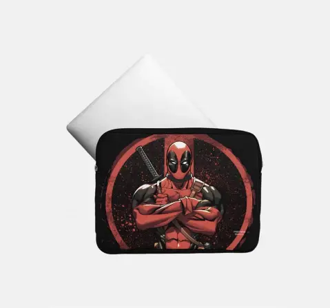 Macmerise Deadpool Stance Laptop Sleeve 15 Inches, 6Y+