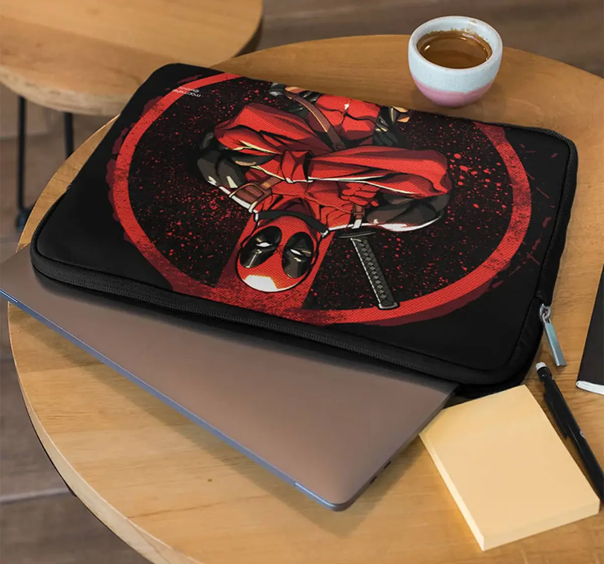 Macmerise Deadpool Stance Laptop Sleeve 15 Inches, 6Y+