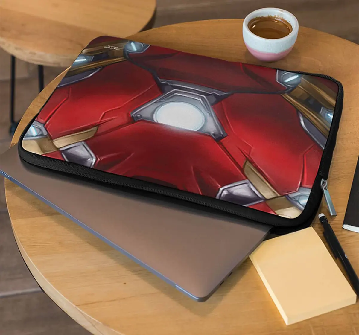Macmerise Suit Up Iron Man Laptop Sleeve 15 Inches, 6Y+