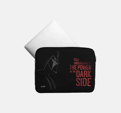 Macmerise The Dark Side Laptop Sleeve 15 Inches, 6Y+