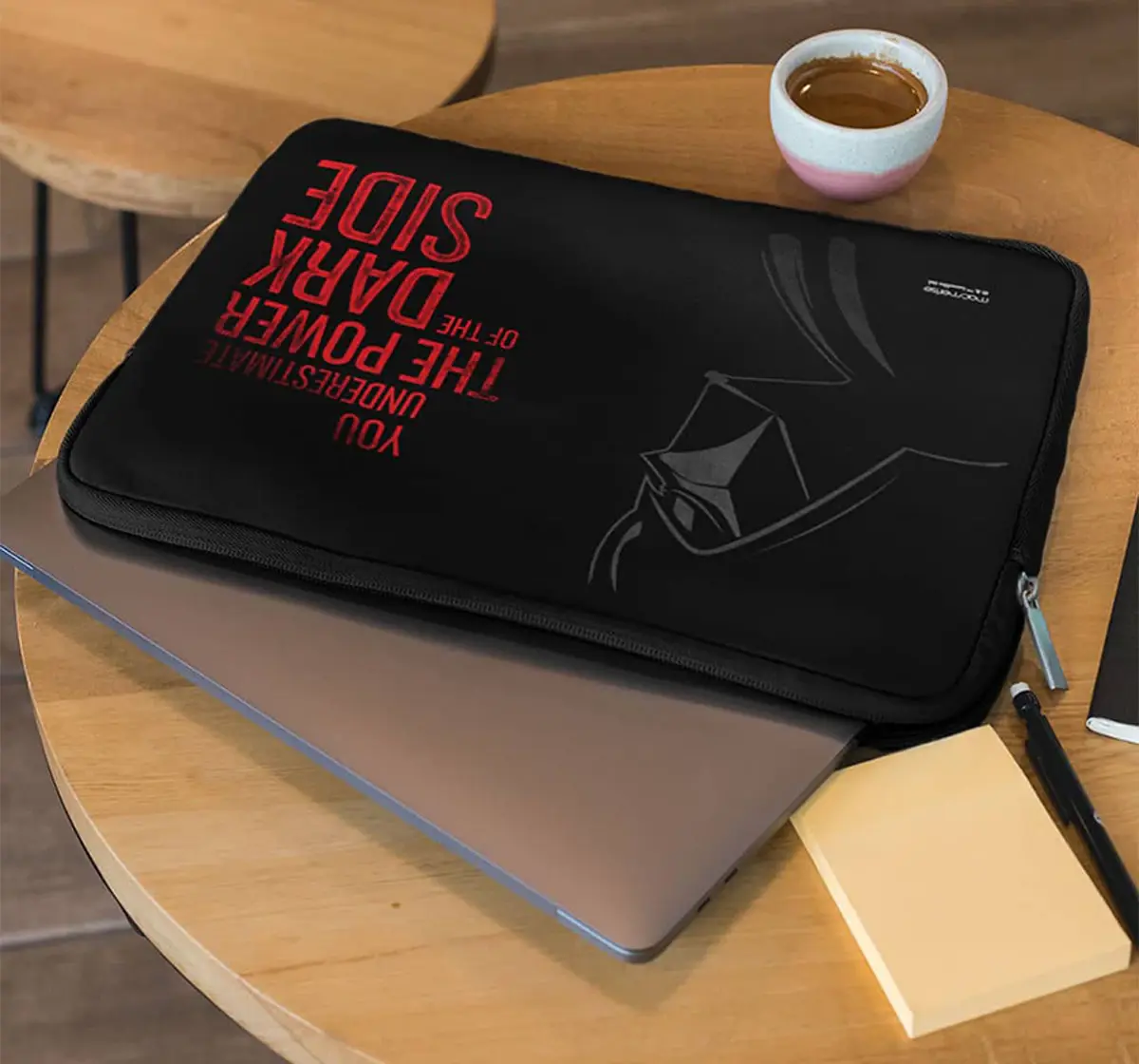 Macmerise The Dark Side Laptop Sleeve 15 Inches, 6Y+