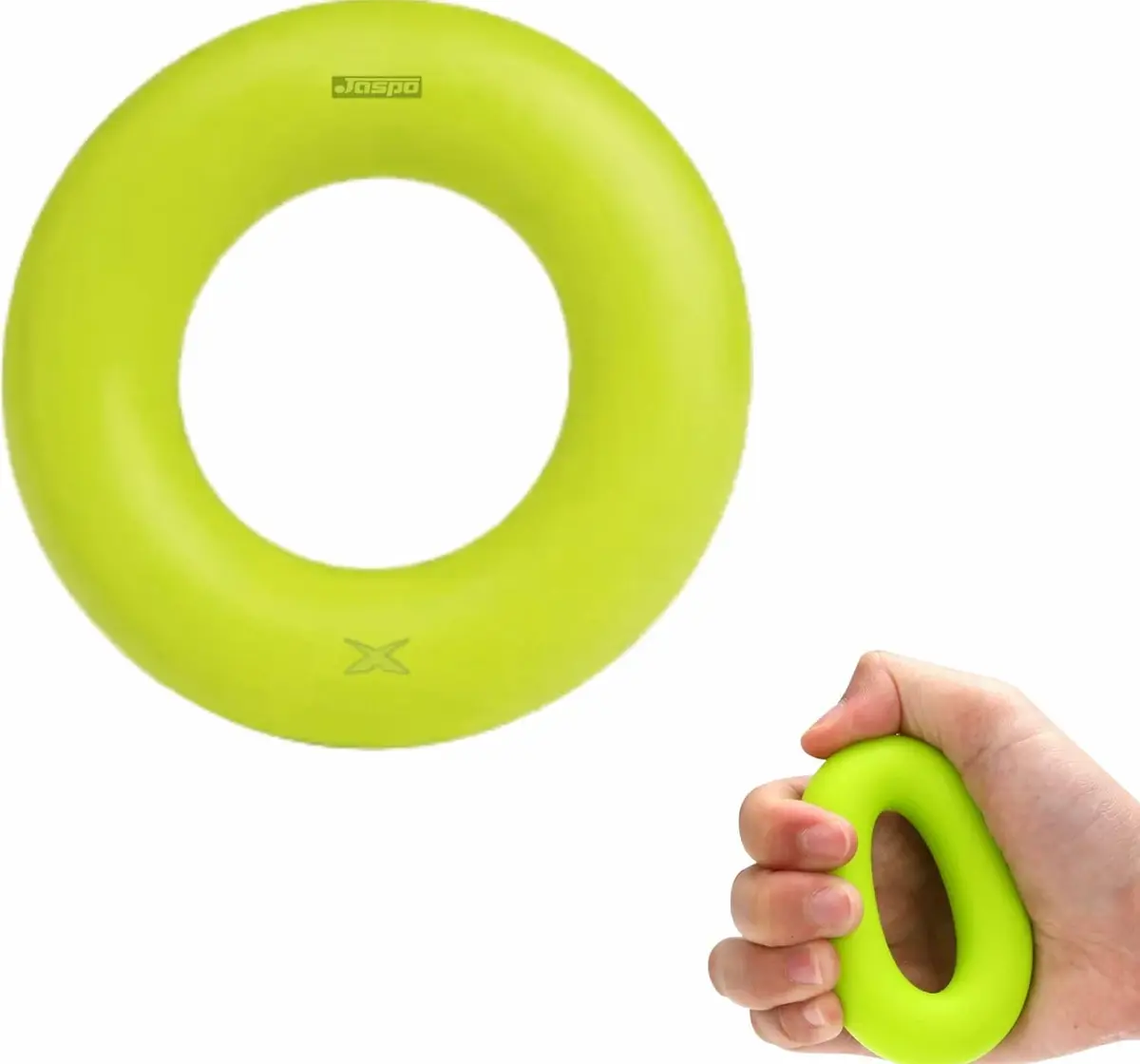 Jaspo Hand Grip Band for Warmup Training and Stretching, Yellow, 10Y+