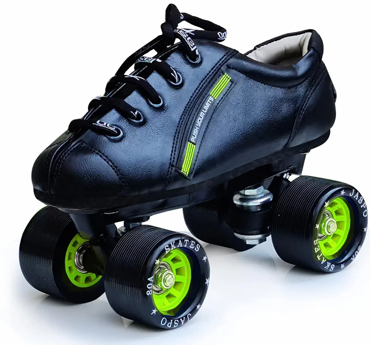 Jaspo Sprint Pro 10 Quad Shoes Fixed Body Roller Skates For Beginners, UK10, 28.6 Cms, 16 to 17 Years