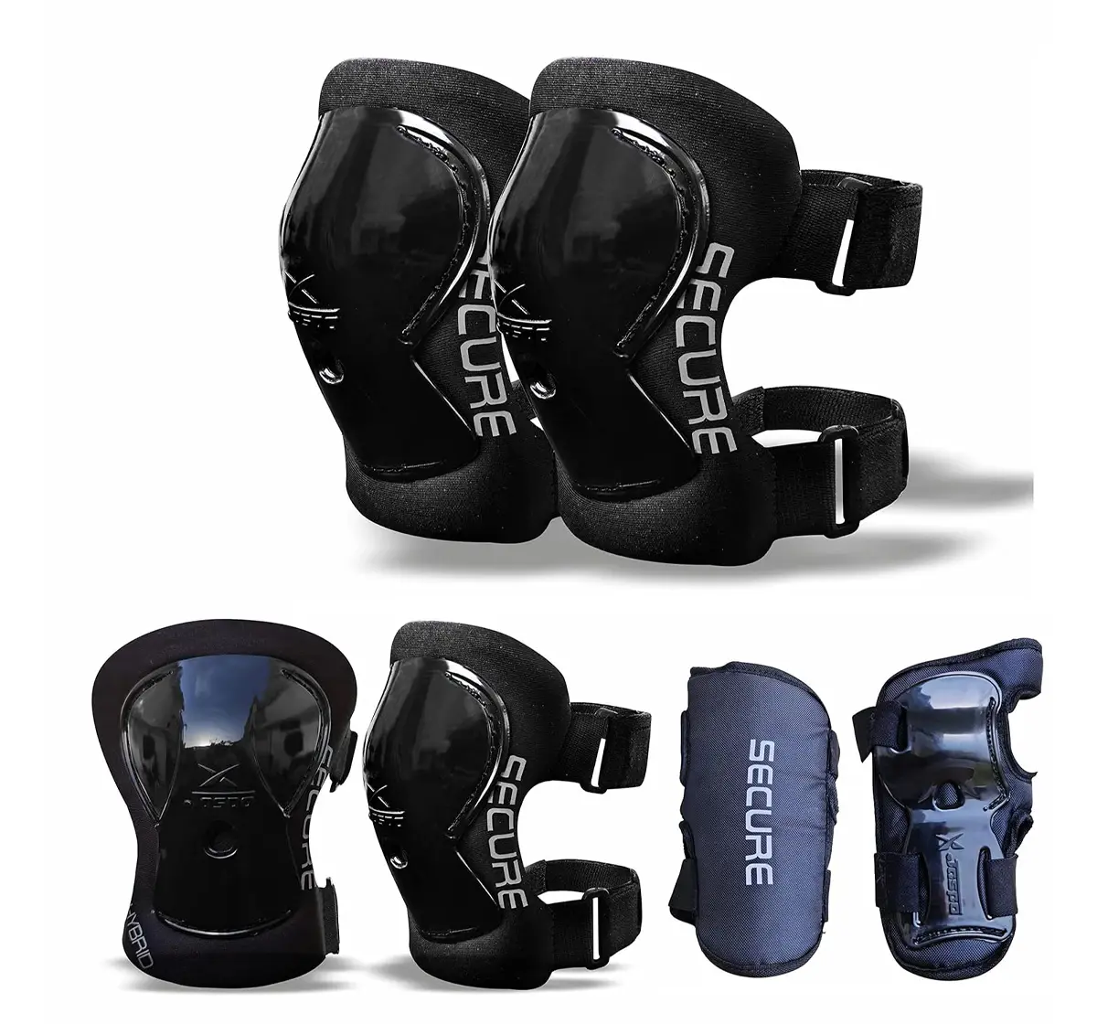 Jaspo Hail Stone Pro Outdoor Wheel Shoe Skate Combo, UK2, 22.9 Cms, 8 to 9 Years