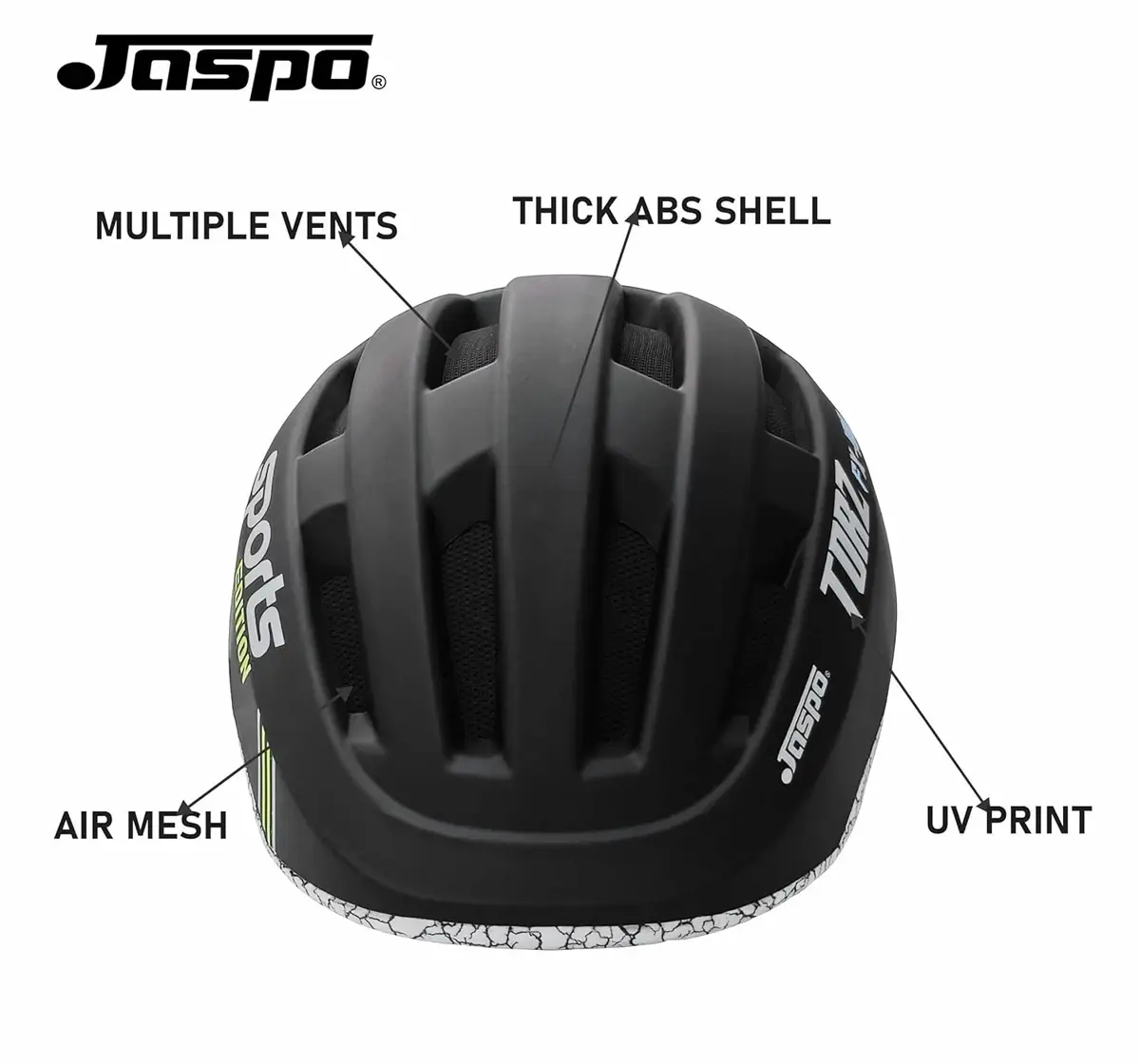 Jaspo Urban Rider Protective Helmet Cycling, Skating & Skateboarding, Medium, 7 to 14 Years