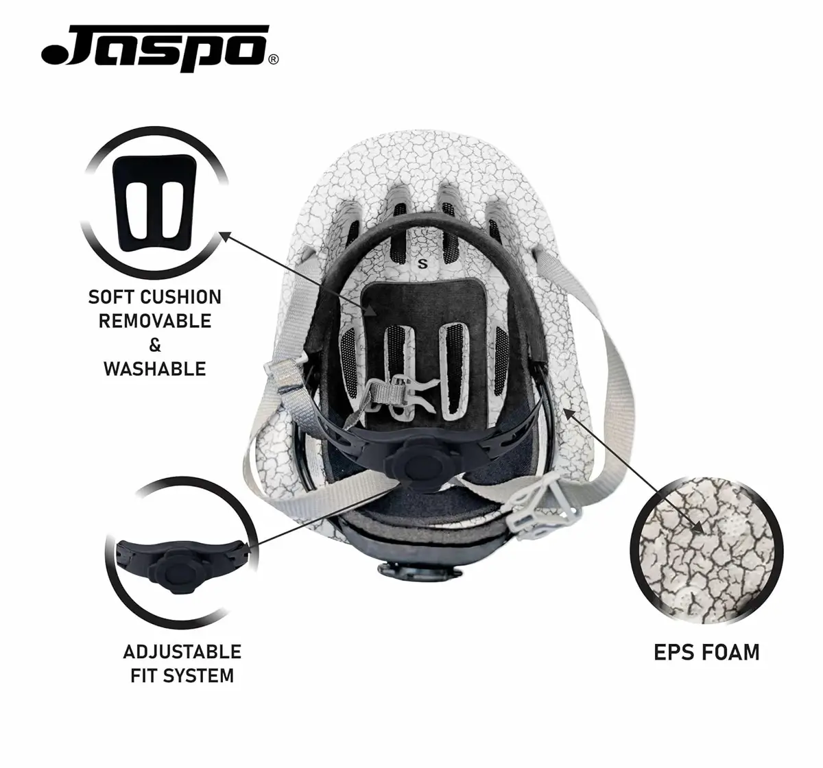 Jaspo Urban Rider Protective Helmet Cycling, Skating & Skateboarding, Small, 3 to 10 years